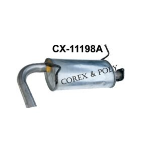CX-11198A-SIL.-MUFF.-REAR-WITH-FLANGE