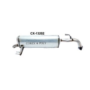 CX-13202-SIL.-MUFFLER-REAR