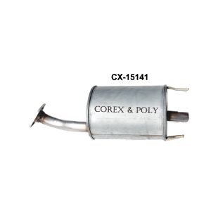 CX-15141-SIL.-MUFFLER-REAR